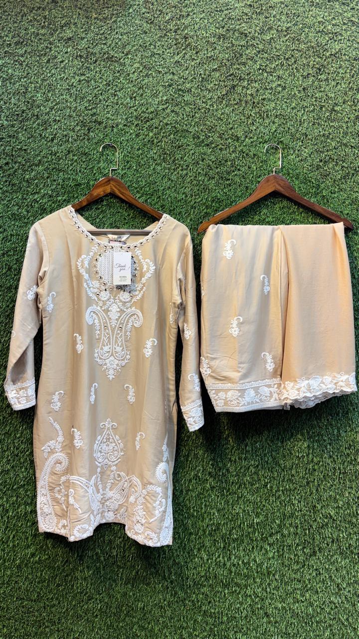 Farshi Shalwar - Beautiful Embroidery Work (CODE-01)
