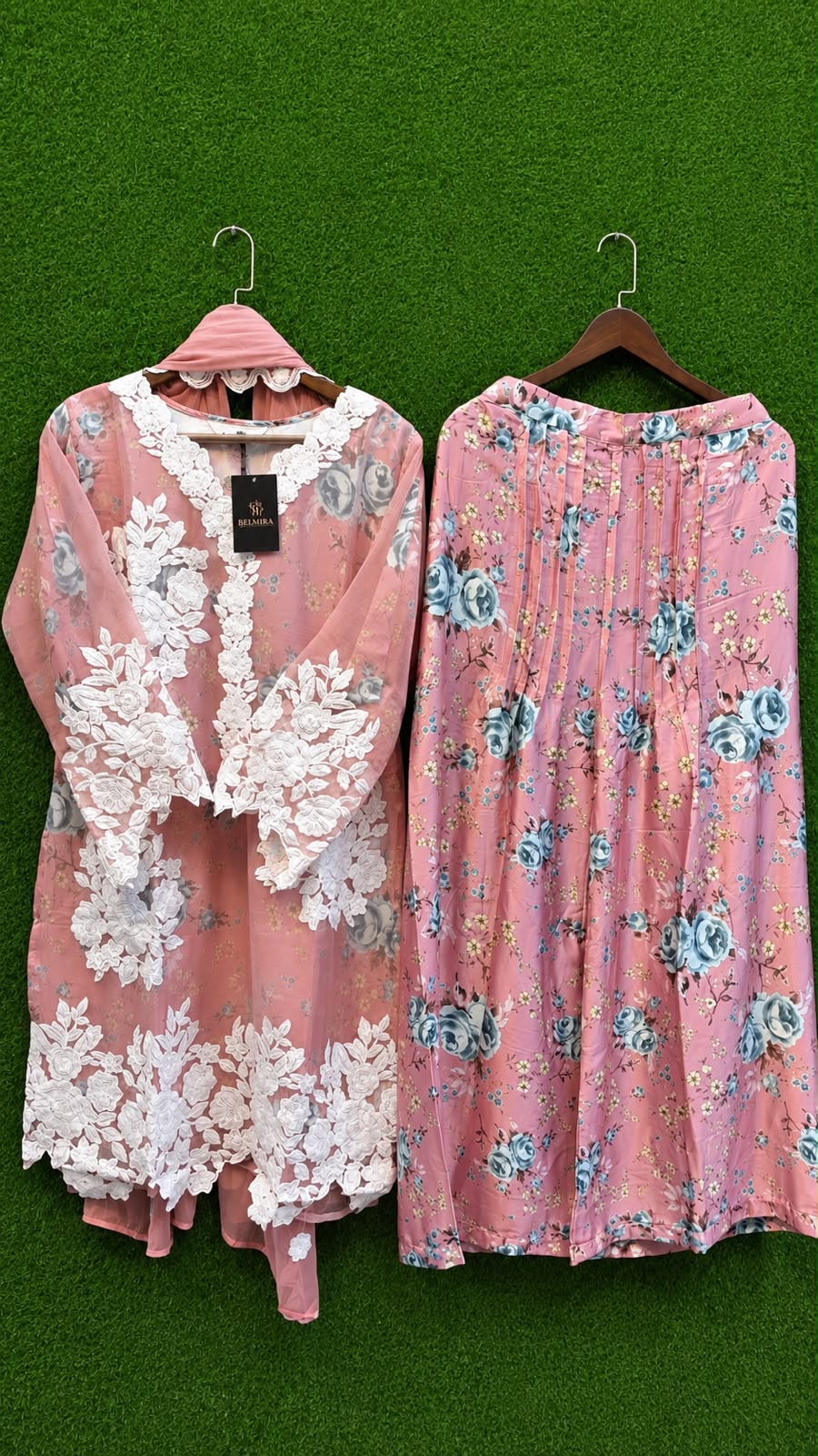 Floral Plazo Heavy Party Wear Design (CODE-06)