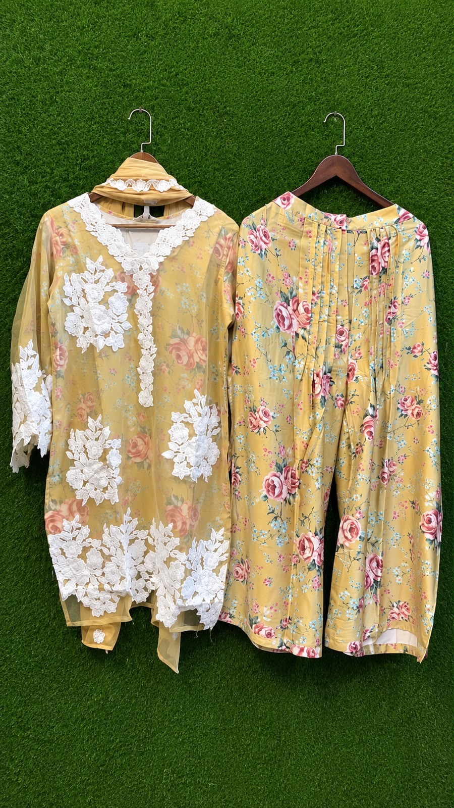 Floral Plazo Heavy Party Wear Design (CODE-06)