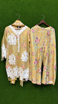 Floral Plazo Heavy Party Wear Design (CODE-06)