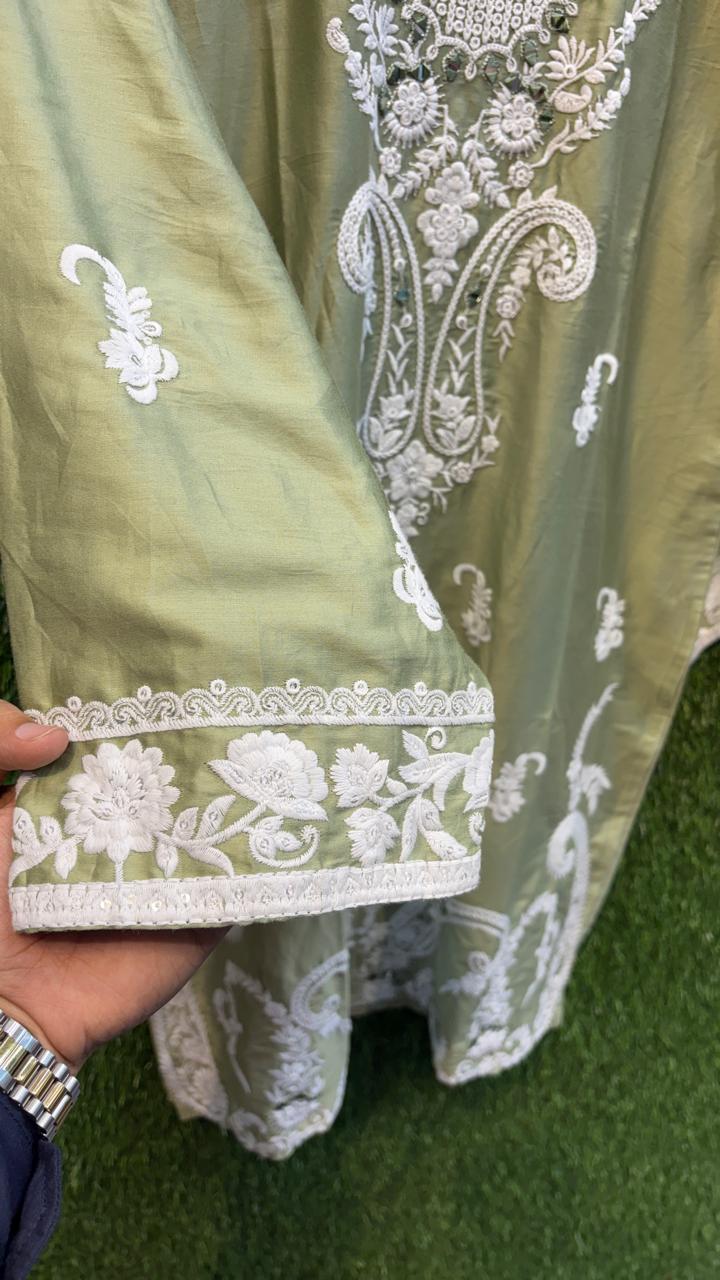 Farshi Shalwar - Beautiful Embroidery Work (CODE-01)
